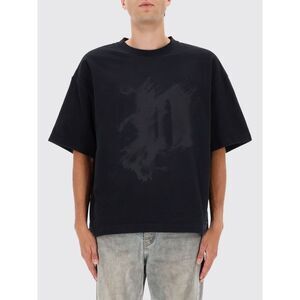 Purple T-Shirt Men Black